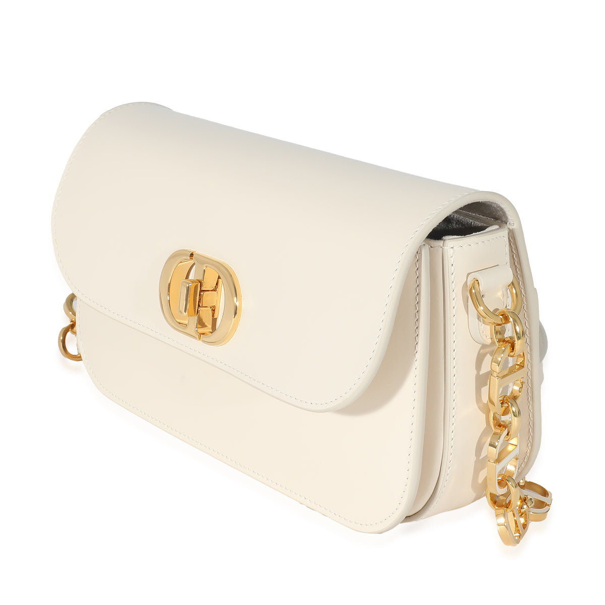 Dior - Small 30 Montaigne Bag Dusty Ivory Calfskin - Women