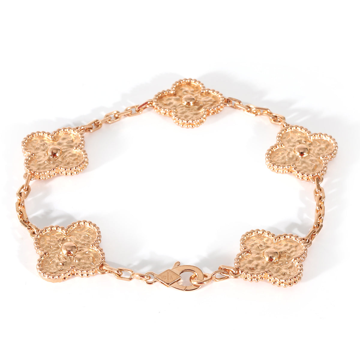 Van cleef clearance rose gold bracelet