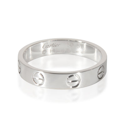 Cartier LOVE Wedding Band in 18K White Gold