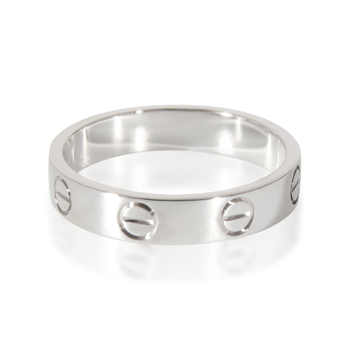 Cartier LOVE Wedding Band in 18K White Gold