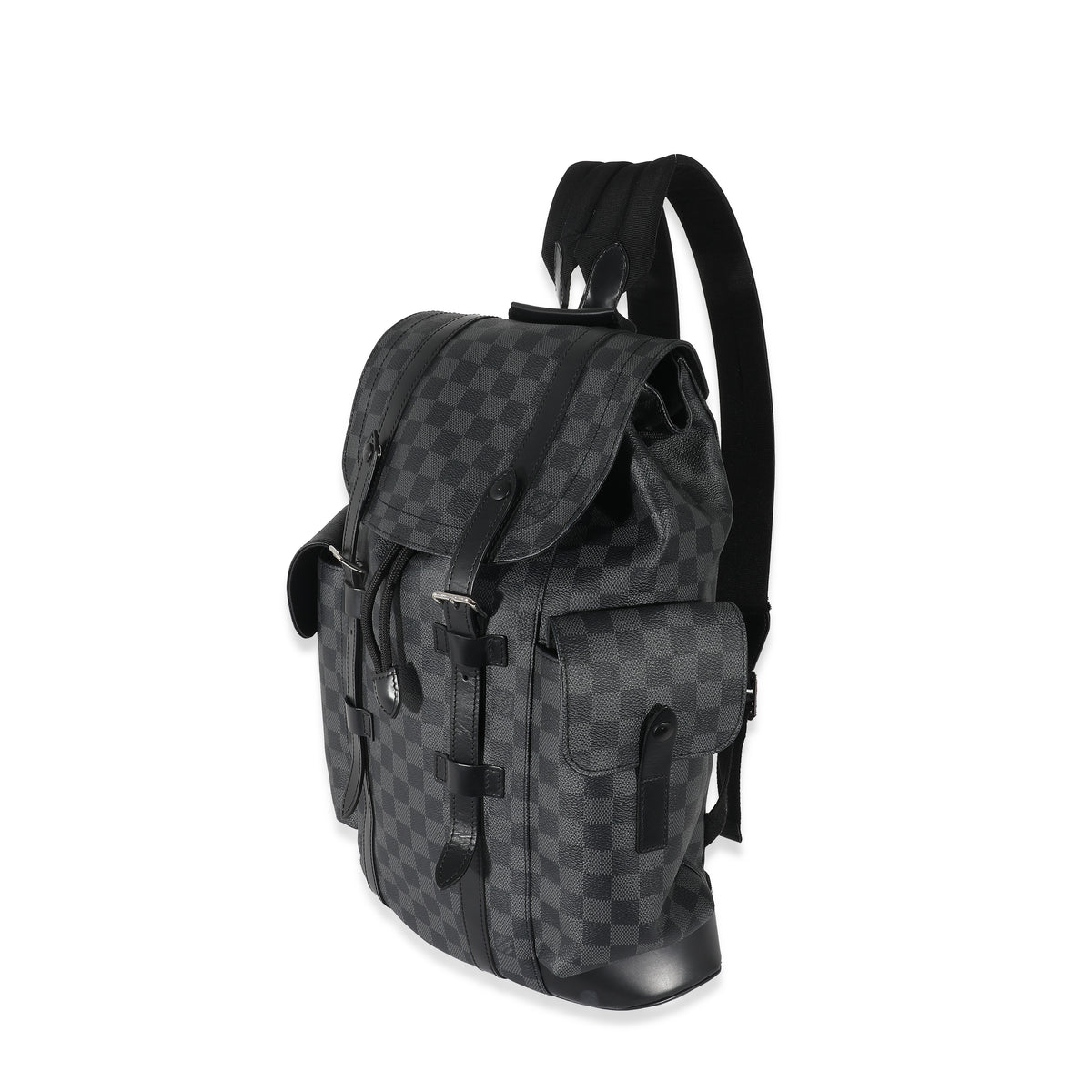 christopher backpack gm louis vuitton Louis Vuitton Damier Graphite Christopher Backpack | myGemma