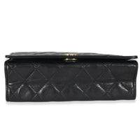 Chanel Black Lambskin Multi Chain Flap Bag