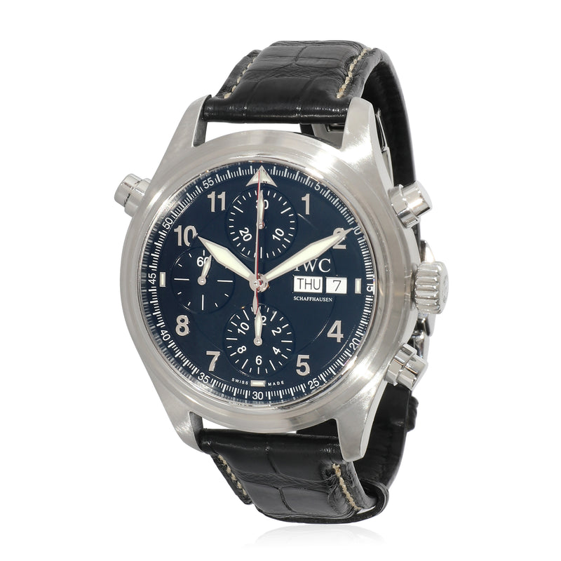 IWC Pilot Doppelchronograph IW371333 Men's Watch in  Stainless Steel