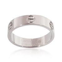 Cartier Love Ring in 18K White Gold