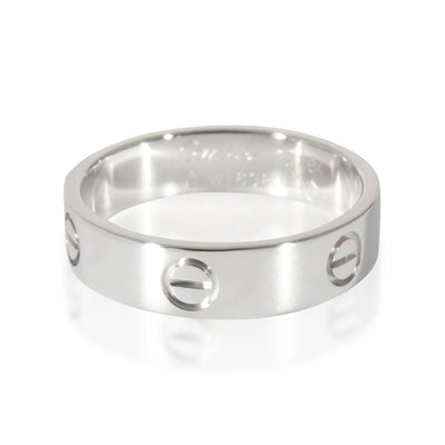 Cartier Love Ring in 18K White Gold