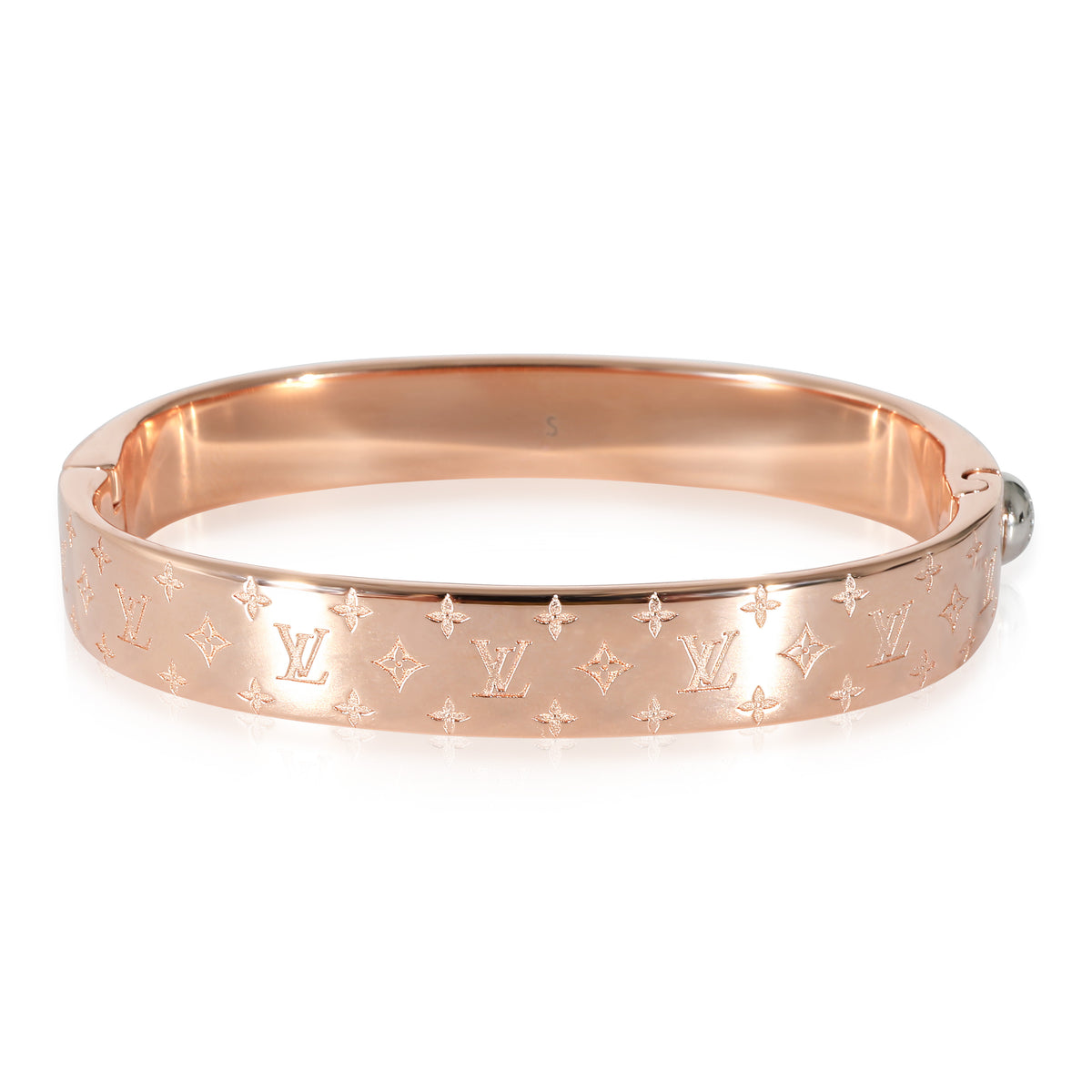 Louis Vuitton Nanogram Tag Bracelet Metal