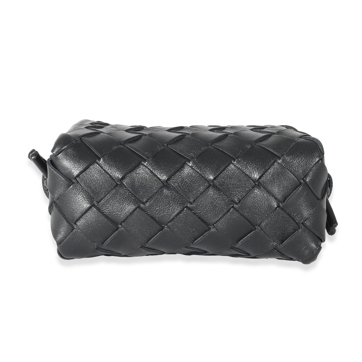 Bottega Veneta Black Intrecciato Candy Loop Bag