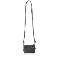 Bottega Veneta Black Intrecciato Candy Loop Bag