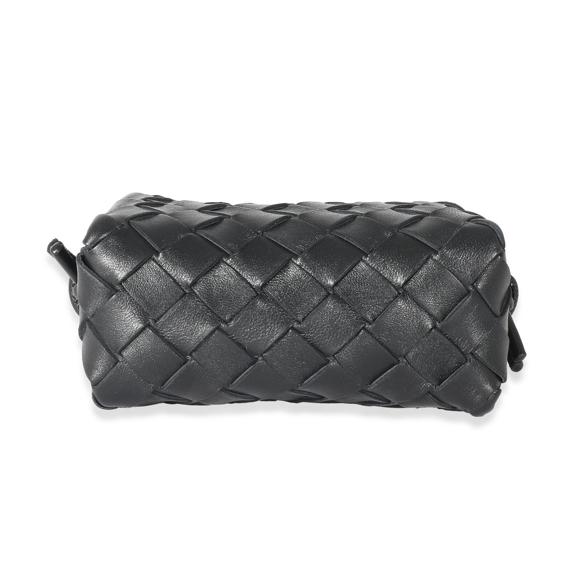 Bottega Veneta Black Intrecciato Candy Loop Bag