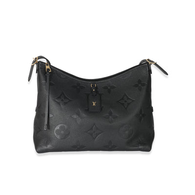 Louis Vuitton Black Monogram Empreinte Carryall MM 