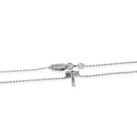 Roberto Coin Necklace in 18K White Gold 0.04 CTW