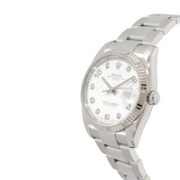 Rolex Date 115234 Unisex Watch in 18kt Stainless Steel/White Gold