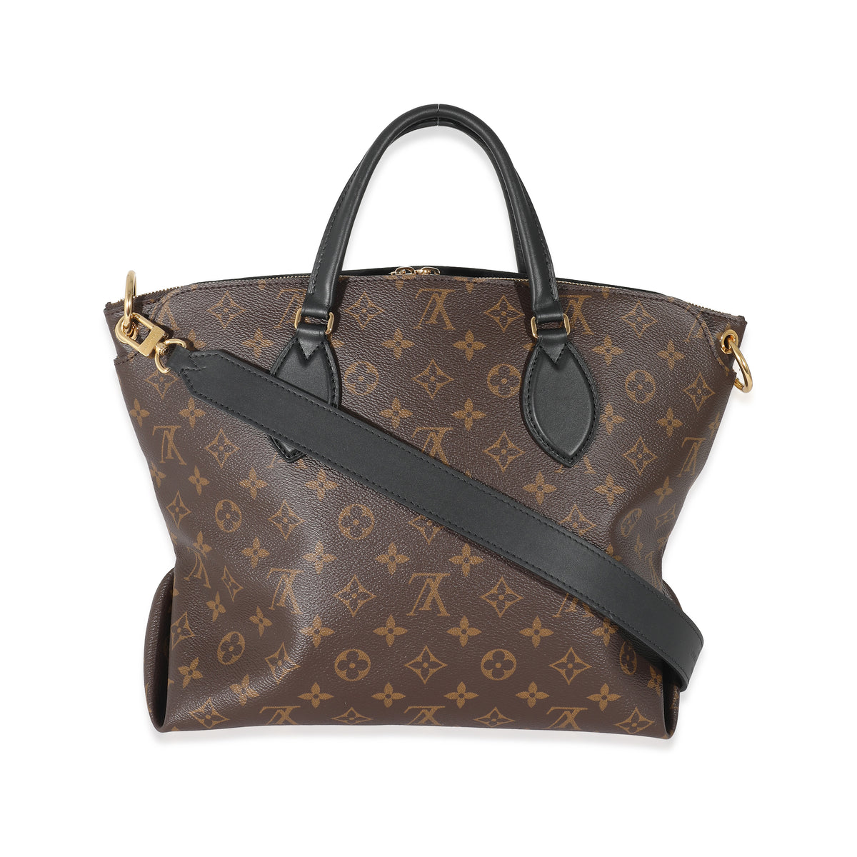 Louis Vuitton Monogram Canvas Flower Zipped Tote