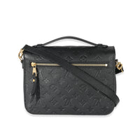 Louis Vuitton Black Monogram Empreinte Pochette Metis