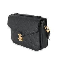 Louis Vuitton Black Monogram Empreinte Pochette Metis