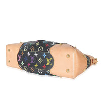 Louis Vuitton Black Monogram Multicolor Canvas Judy MM