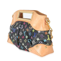 Louis Vuitton Black Monogram Multicolor Canvas Judy MM