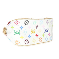 Louis Vuitton White Multicolor Monogram Canvas Gold Marilyn