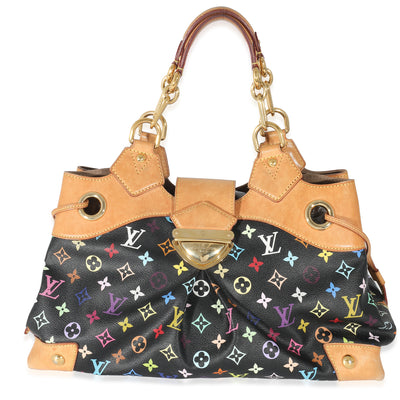 Louis Vuitton Black Monogram Multicolor Canvas Ursula GM