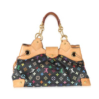 Louis Vuitton Black Monogram Multicolor Canvas Ursula GM