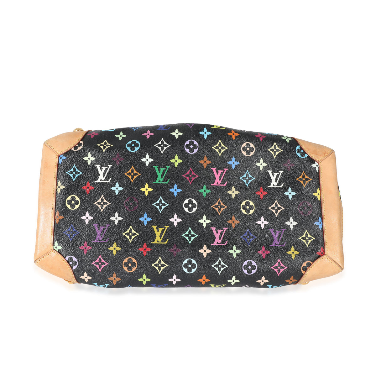 Louis Vuitton Black Monogram Multicolor Canvas Ursula GM