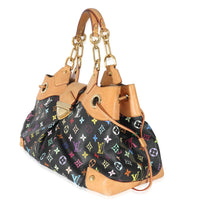 Louis Vuitton Black Monogram Multicolor Canvas Ursula GM