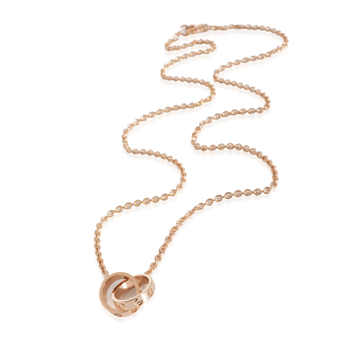 Cartier Love Fashion Necklace in 18k Rose Gold