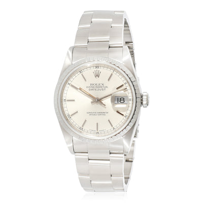 Rolex Datejust 16220 Mens Watch in  Stainless Steel