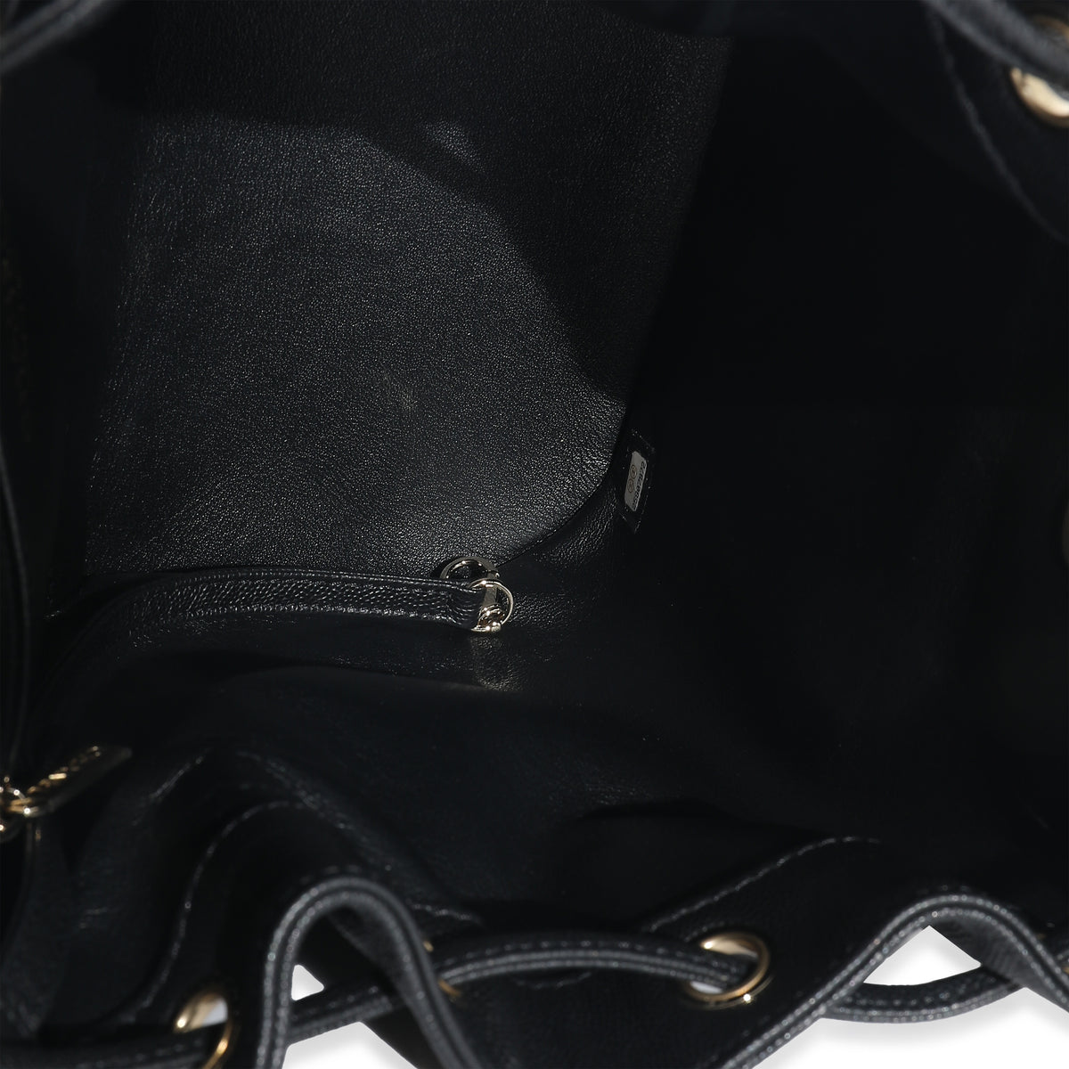 Chanel 18S Black Quilted Caviar Business Affinity Backpack