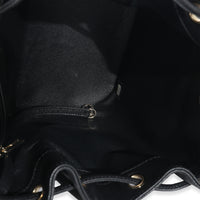 Chanel 18S Black Quilted Caviar Business Affinity Backpack