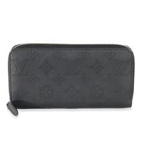 Louis Vuitton Zippy Wallet Black Mahina