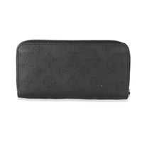 Louis Vuitton Black Mahina Zippy Wallet