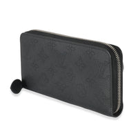 Louis Vuitton Black Mahina Zippy Wallet
