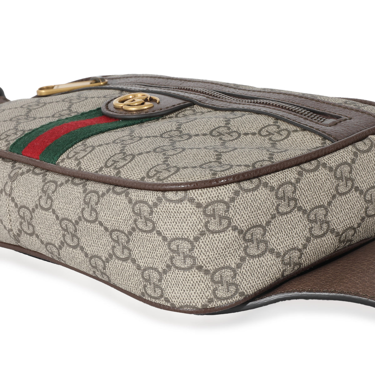 Gucci Beige GG Supreme Canvas Ophidia Belt Bag