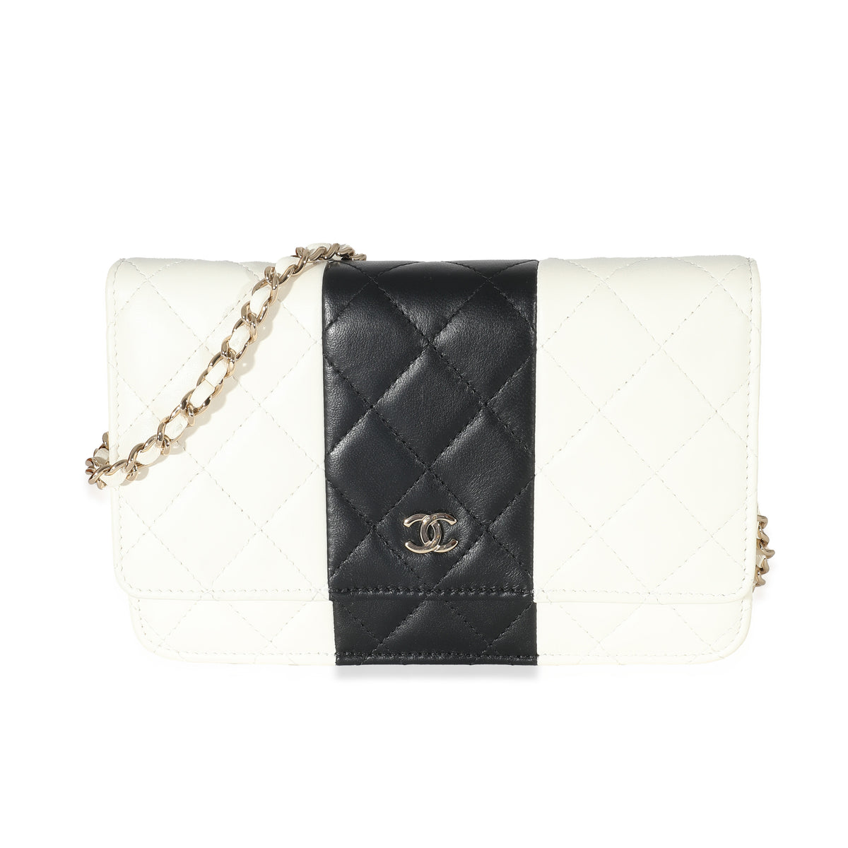 Chanel 22C Bi-Color Lambskin Wallet On Chain, myGemma, JP