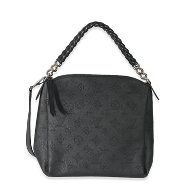 Louis Vuitton Black Mahina Babylone Chain BB