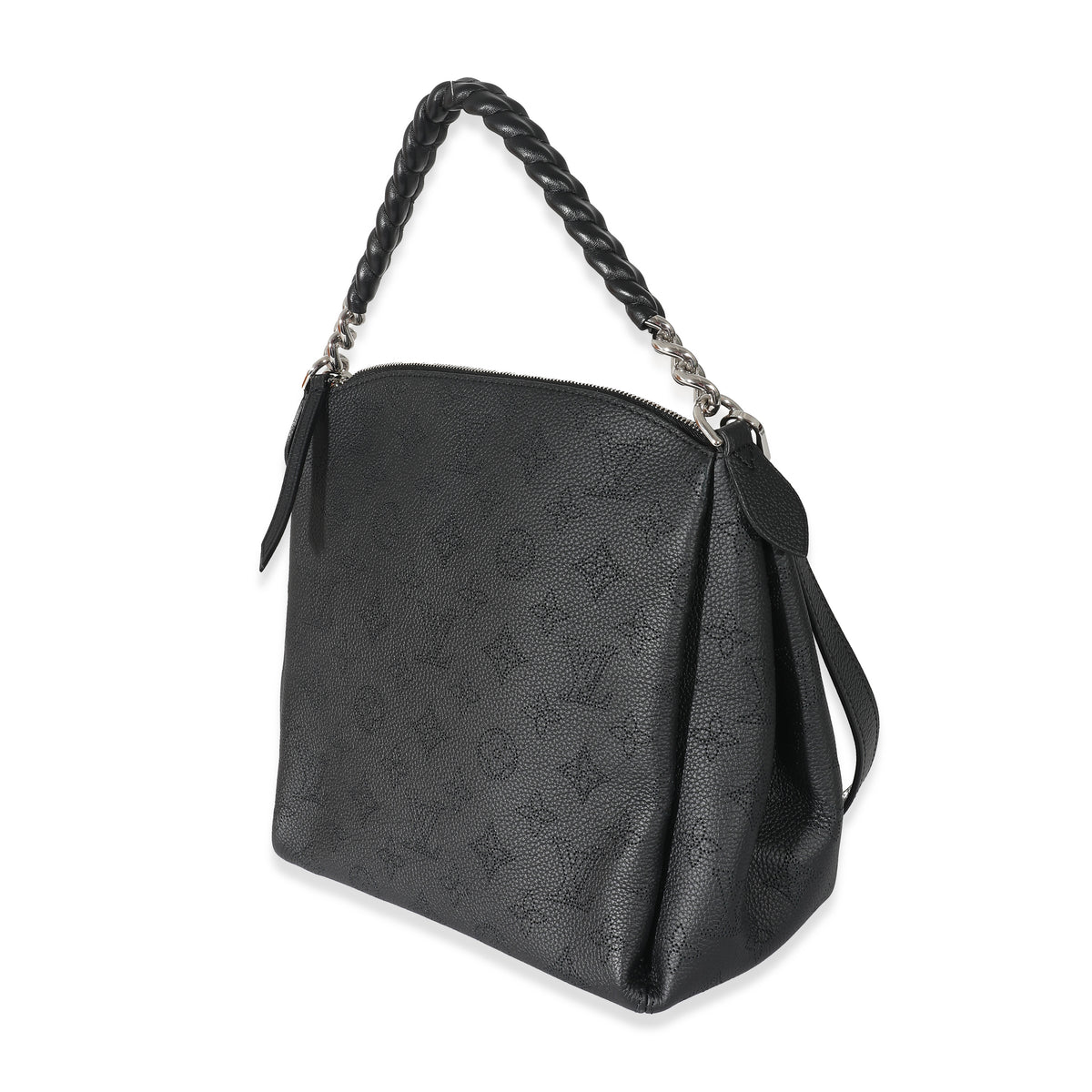 Louis Vuitton M51223 Babylone Chain Shoulder BagBB Mahina Black Leather  Monogram