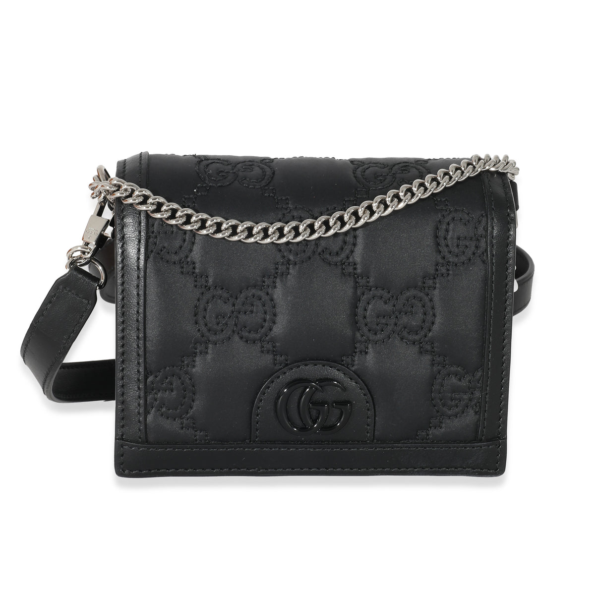 Gucci GG Embossed Mini Bag Black