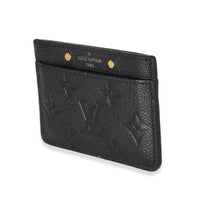 Louis Vuitton Black Empreinte Card Holder