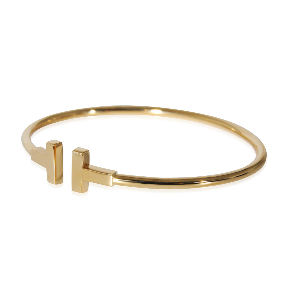 Tiffany & Co. Tiffany T Wire Bracelet in 18k Yellow Gold