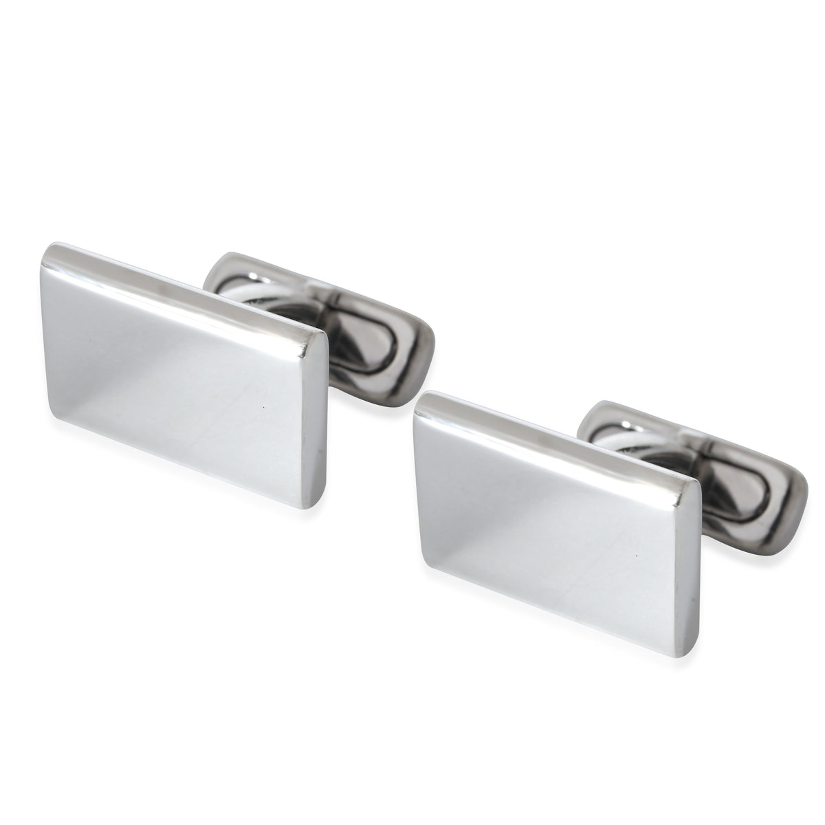 Asprey Rectangular Cufflinks in  Sterling Silver