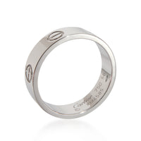 Cartier Love Ring in 18k White Gold