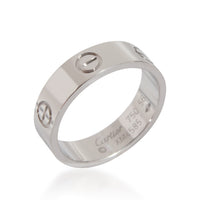 Cartier Love Ring in 18k White Gold