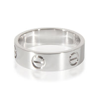 Cartier Love Ring in 18k White Gold