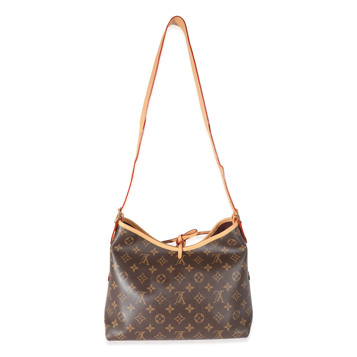 Louis Vuitton Carryall PM Monogram Leather Shoulder Bag