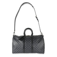 Louis Vuitton Damier Graphite Canvas Keepall Bandouliere 45