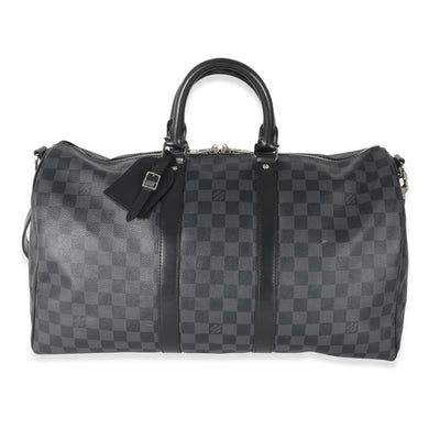 Louis Vuitton Damier Graphite Canvas Keepall Bandouliere 45