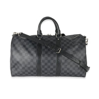 Louis Vuitton Damier Graphite Canvas Keepall Bandouliere 45