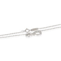 Tiffany & Co. Necklace in Platinum 0.1 CTW
