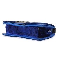 Chanel Royal Blue Velvet Small Boy Bag